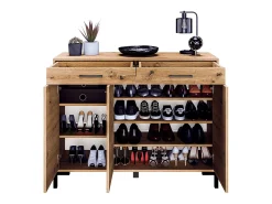 Petits-Meubles Móvel De Arrumação|Sapateira*Sapateira 3 portas 2 gavetas Liora madeira 94cm Natural claro