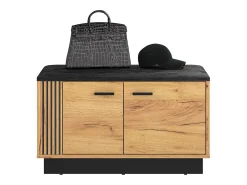 Petits-Meubles Móvel De Arrumação|Sapateira*Sapateira 2 portas Nilo madeira 49cm Natural claro