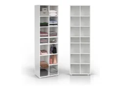 Vicco Móvel De Arrumação|Sapateira*Sapateira 54.2x33.3x183.3 paris Branco
