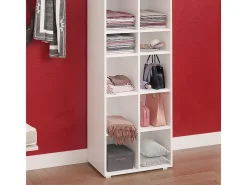 Vicco Móvel De Arrumação|Sapateira*Sapateira 54.2x33.3x183.3 paris Branco