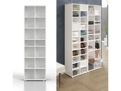 Vicco Móvel De Arrumação|Sapateira*Sapateira 54.2x33.3x183.3 paris Branco