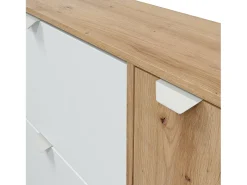 Sale Sapateira Dmodic, sapateira de entrada com 4 portas, guarda-roupa que economiza espaço, 105x24h112 cm, e Carvalho Móvel De Arrumação|Sapateira