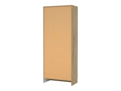 Sapateira Dtrebb, Sapateira, Armário de entrada multiusos, Sapateira, 69x35 h170 cm, Carvalho^Dmora Hot