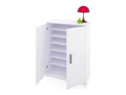 duehome Móvel De Arrumação|Sapateira*Sapateira Liam 75 Blanco Cinzento