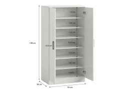 Sapateira Liam 55 Blanco Artik (Blanco Mate)^duehome Discount