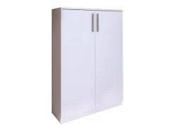 Vente-unique Móvel De Arrumação|Sapateira*Sapateira MATHIAS - 2 portas - Cor: Branco
