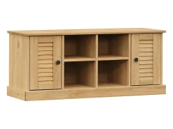 vidaxl Móvel De Arrumação|Sapateira*Sapateira VIGO 106x35x45 cm madeira de pinho maciça Castanho