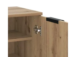 vidaxl Móvel De Arrumação|Sapateira*Sapateira 59x35x100,5cm derivados de madeira carvalho artisiano Natural claro