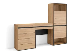 Sapateira, 187x35x145cm, Para quarto, dormitório, Cómoda, Toucador, Carvalho^Skraut Home Best