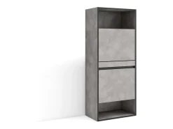 Sapateira, 60x35x145cm, Para quarto, dormitório, Armário de Sapatos, Cimento^Skraut Home Sale