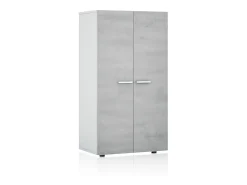 Sapateiro Cody Blanco brillo - Gris cemento^duehome Outlet