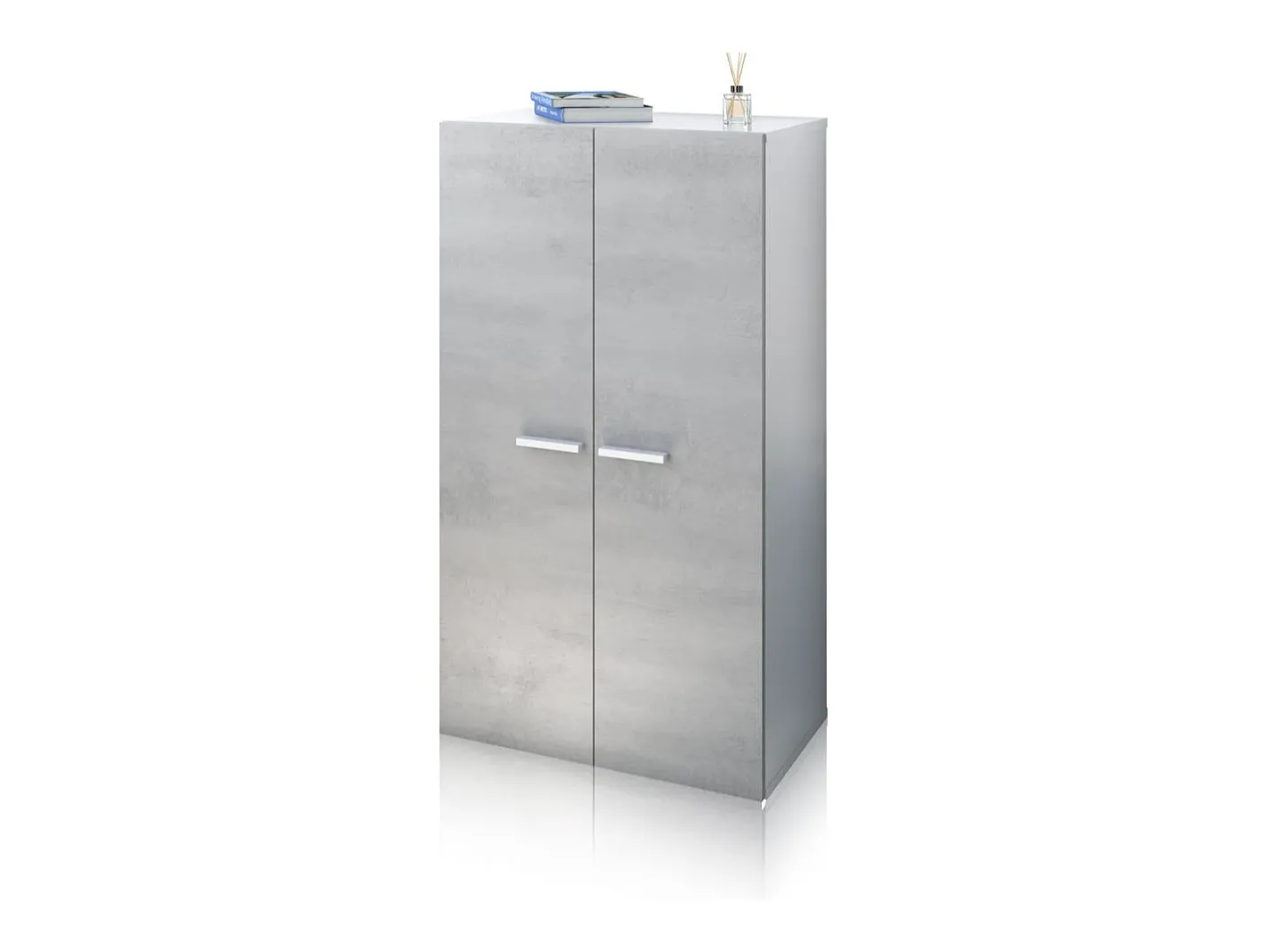 Sapateiro Cody Blanco brillo - Gris cemento^duehome Outlet