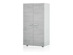 Sapateiro Cody Blanco brillo - Gris cemento^duehome Outlet
