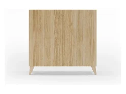 Sapateiro/Móvel organização - H87cm x L90cm x P27cm chêne dore – Bergen^Herdasa Clearance