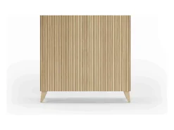 Sapateiro/Móvel organização - H87cm x L90cm x P27cm chêne portas impression serrado - Sunne^Herdasa Clearance