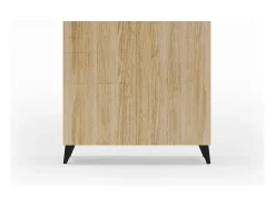 Sapateiro/Móvel organização - H87cm x L90cm x P27cm chêne dore pernas – Bergen*Herdasa Online