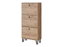 Vicco Móvel De Arrumação|Sapateira*Schuhkipper carvalho goldkraft 130x26x60 siri Natural escuro