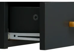 Secretária com 1 gaveta em castanho pinho*Loft24 Hot