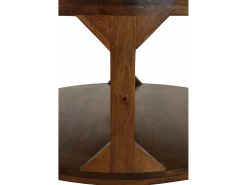 Loft24 Mesa De Centro*Sharada | Mesa de centro 60 cm Castanho