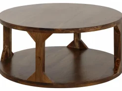 Loft24 Mesa De Centro*Sharada | Mesa de centro 60 cm Castanho