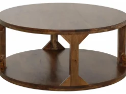 Loft24 Mesa De Centro*Sharada | Mesa de centro 60 cm Castanho