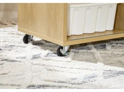 armário baixo, Armário com rodas, armário multifuncional FBT152-N^Sobuy Discount