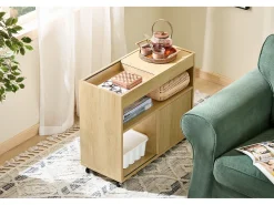 armário baixo, Armário com rodas, armário multifuncional FBT152-N^Sobuy Discount