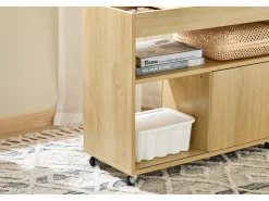 armário baixo, Armário com rodas, armário multifuncional FBT152-N^Sobuy Discount