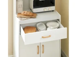 armário com rodas, armário de cozinha, carrinho de cozinha FSB12-W^Sobuy Online