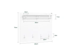 armário de banheiro estreito, Armário de banheiro pequeno, armário do banheiro BZR183-W*Sobuy Outlet