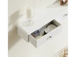 Armário de banheiro com espelho, armário de cozinha, Armário de cozinha suspenso FRG43-L-W*Sobuy Best