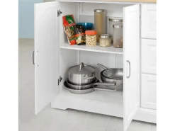 armário de cozinha, carrinho de cozinha, carrinho de cozinha com rodas FKW41-WN*Sobuy Hot