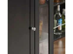 armário de cozinha, carrinho de cozinha, carrinho de cozinha com rodas FKW75-SCH*Sobuy Outlet