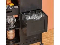 armário de cozinha, carrinho de cozinha, carrinho de cozinha com rodas FKW79-SCH Móvel De Arrumação
