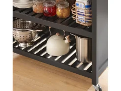 armário de cozinha, carrinho de cozinha, carrinho de cozinha com rodas FKW74-SCH^Sobuy Hot