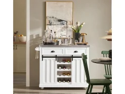 armário de cozinha, carrinho de cozinha, carrinho de cozinha com rodas FKW94-W*Sobuy Discount