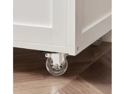 armário de cozinha, carrinho de cozinha, carrinho de cozinha com rodas FKW45-WN^Sobuy Outlet
