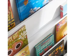 Sobuy Biblioteca*armário de criança, armário de livros infantis, armário infantil KMB32-W Branco