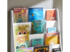 Sobuy Biblioteca*armário de criança, armário de livros infantis, armário infantil KMB32-W Branco