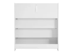 Sobuy Biblioteca*armário de criança, armário de livros infantis, armário infantil KMB32-W Branco
