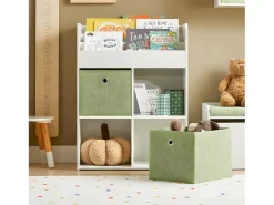 armário de criança, armário de livros infantis, armário infantil KMB79-W*Sobuy Discount