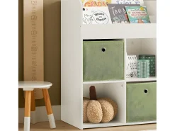 armário de criança, armário de livros infantis, armário infantil KMB79-W*Sobuy Discount