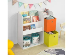 armário de criança, armário de livros infantis, armário infantil KMB37-W^Sobuy Best