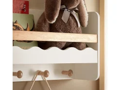 Sobuy Prateleira*armário de criança, armário de livros infantis, armário infantil KMB78-W Branco