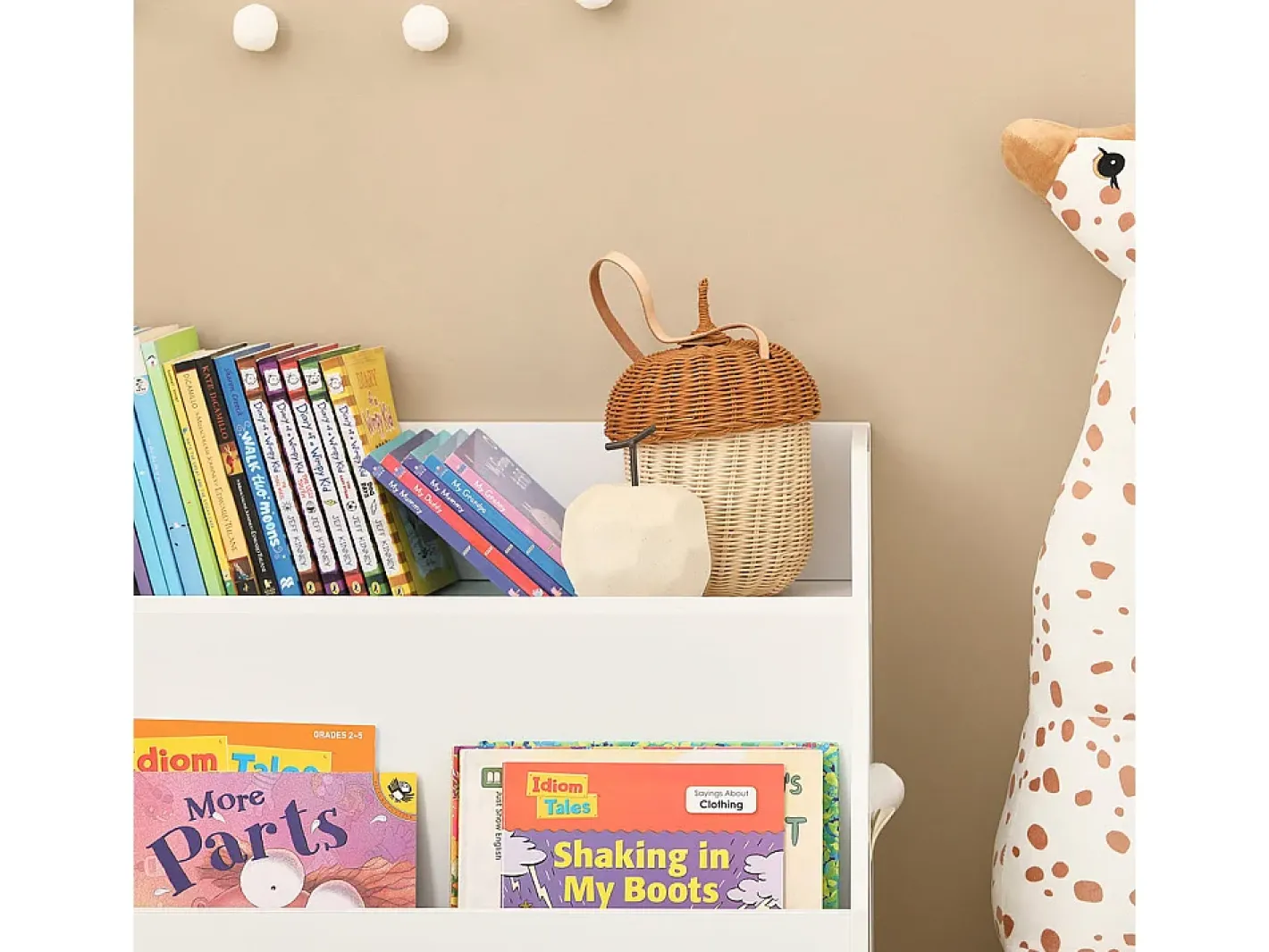 armário de criança, armário de livros infantis, armário infantil KMB54-W^Sobuy Best