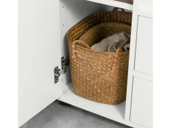 Sobuy Mesa De Apoio*armário de impressora, Armário para impressora, carrinho de livros FBT105-W Branco