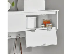 armário de parede, cabide de parede, Cabide de parede com prateleira FHK24-W*Sobuy New