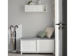 armário de parede, cabide de parede, Cabide de parede com prateleira FHK18-W*Sobuy Online