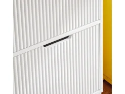 Sobuy Móvel De Arrumação|Sapateira*armário de sapatos, Armário de sapatos estreito, armário para sapatos FSR177-L-W Branco