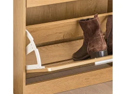 Sobuy Móvel De Arrumação|Sapateira*armário de sapatos, Armário de sapatos estreito, armário para sapatos FSR137-N Natural claro